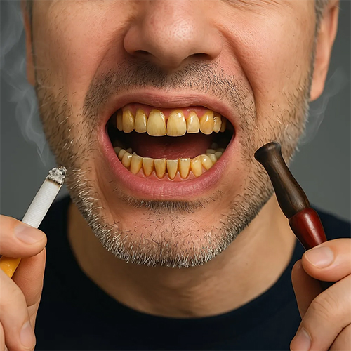 تاثیر قلیان بر دندان، پوست و زیبایی