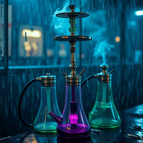 تاثیر طراحی شیشه قلیان بر کیفیت دود