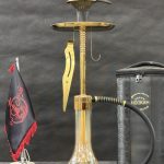 کرنو لارج طلایی با تنگ عسلی