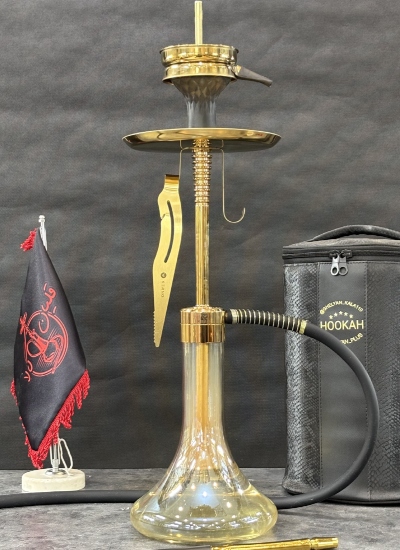 کرنو لارج طلایی با تنگ عسلی