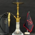 قلیان برند میگ رنگ طلایی