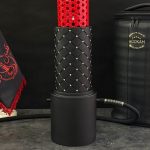 قلیان طرح رژلب رنگ قرمز