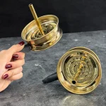 فویل استیل مدل دسته دار رنگ طلایی